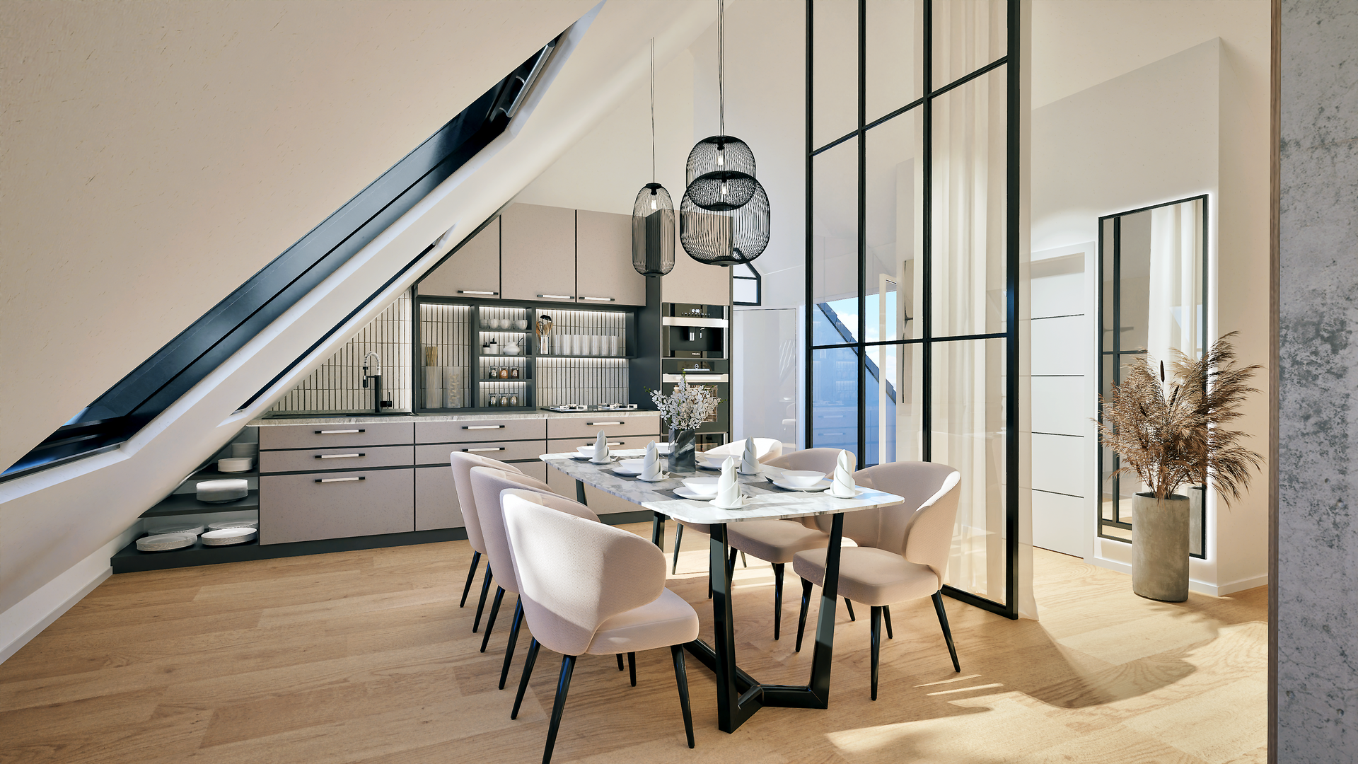 Essbereich - Visualisierung