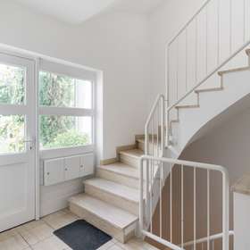 Wilkommen - Treppenhaus