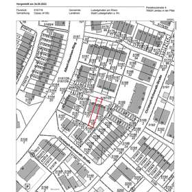 Amtlicher Lageplan