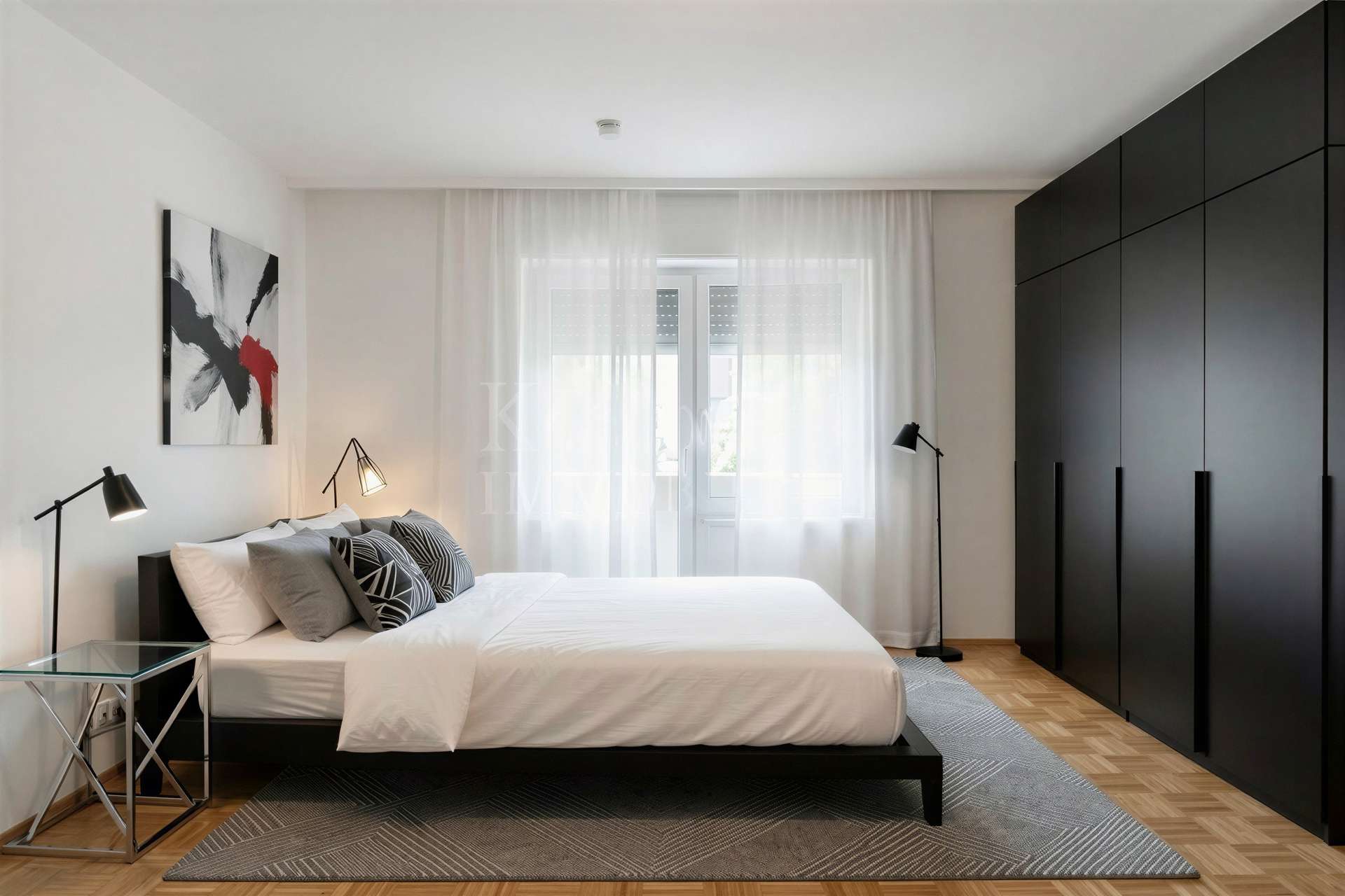 Schlafzimmer - KI Staging