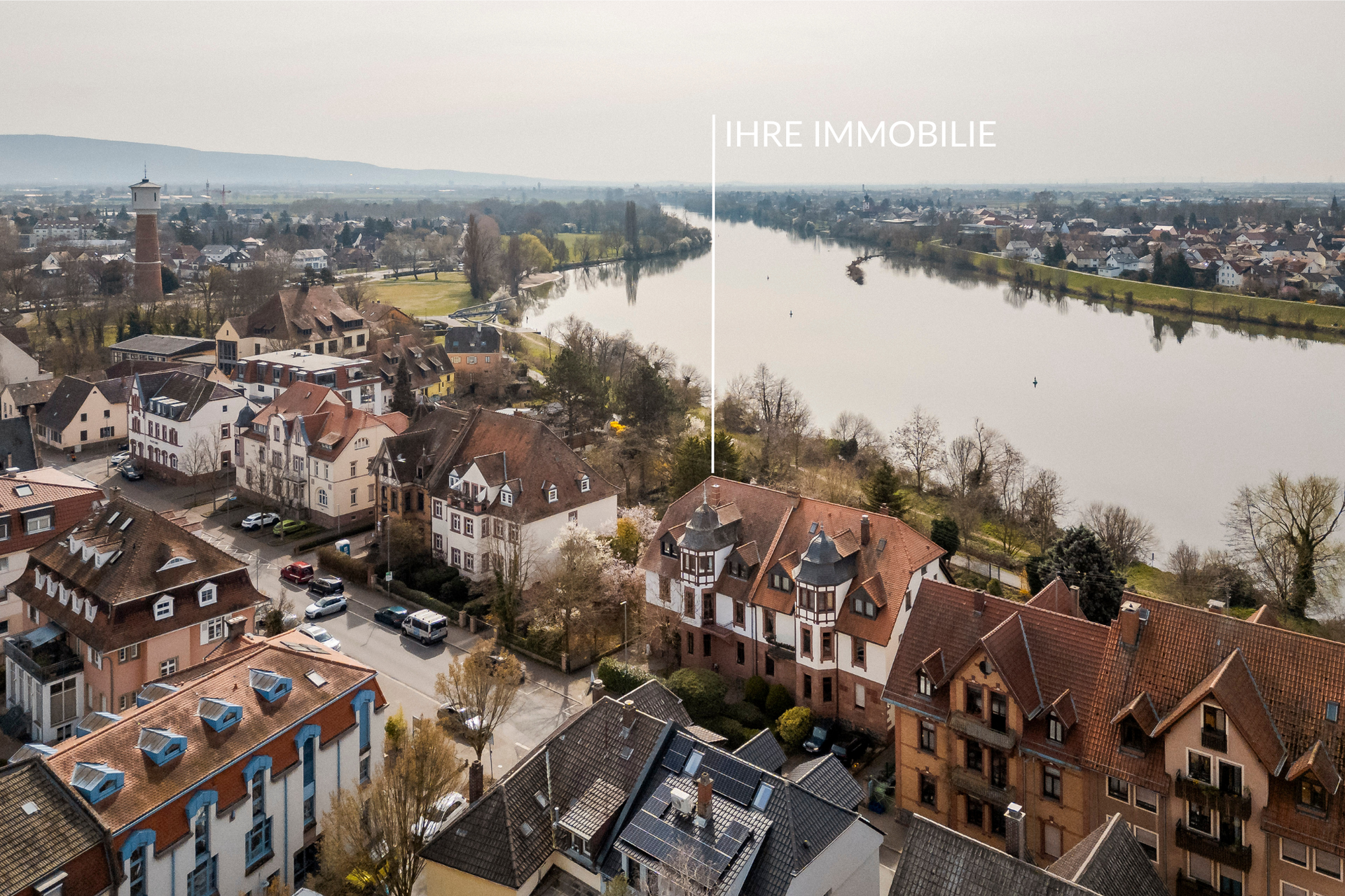 Toplage am Neckar
