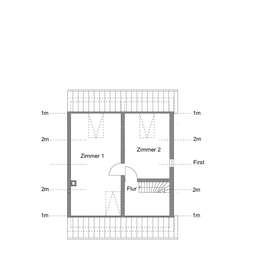 Grundrissplan - Dachgeschoss