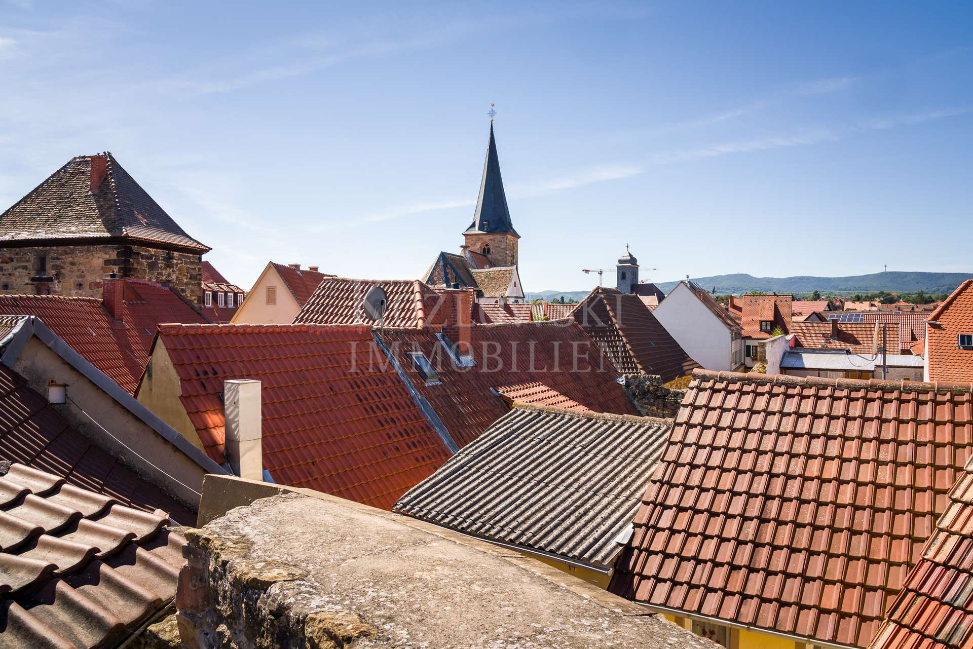 Blick über die Dächer
