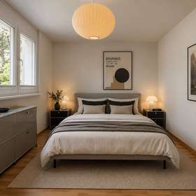 Schlafzimmer - KI-Staging