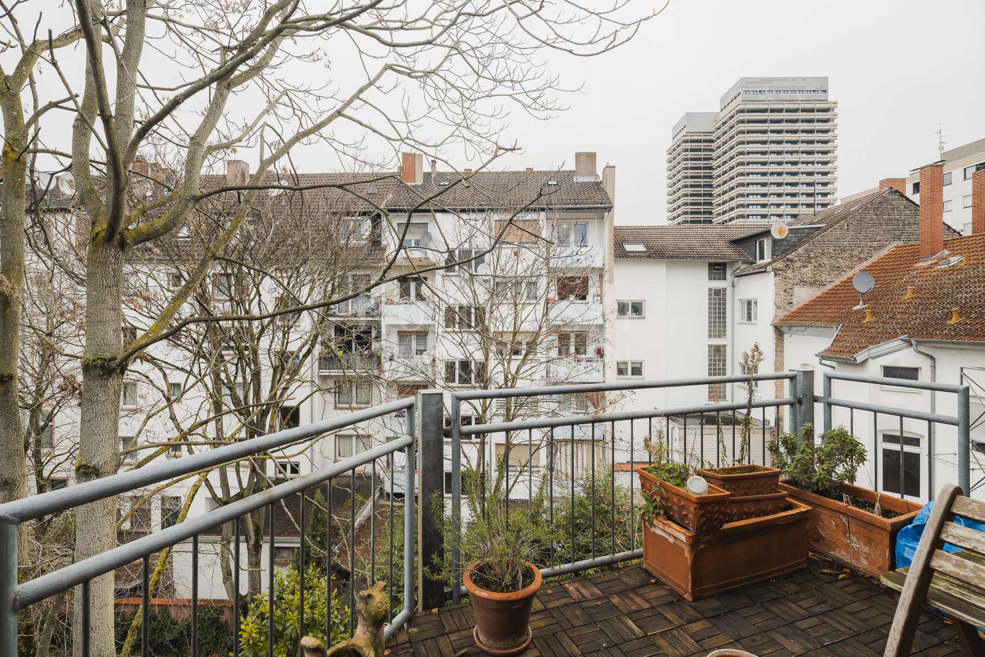 Balkon zum Innenhof