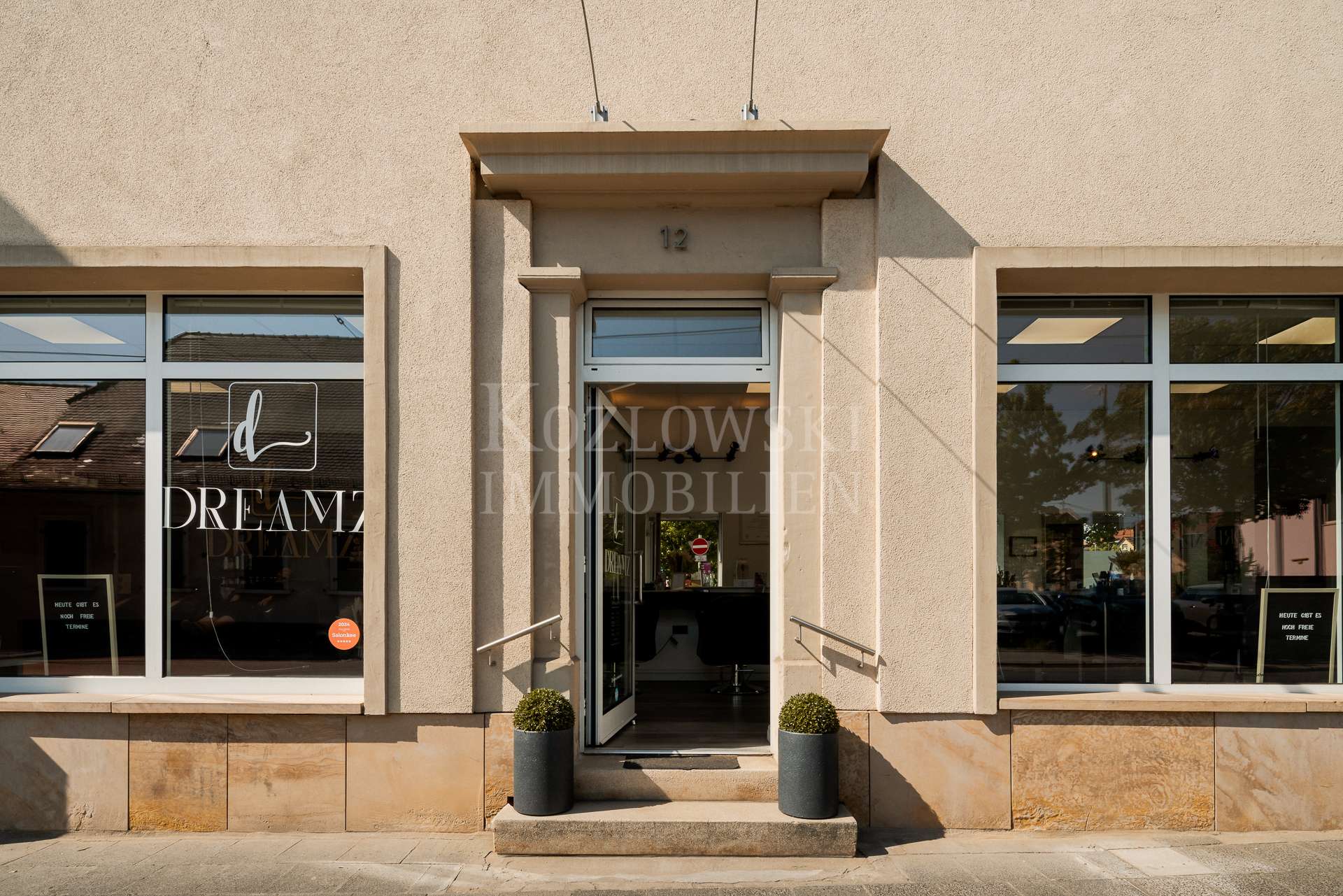 Zugang Friseursalon