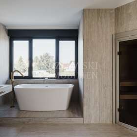 Badewanne und Sauna