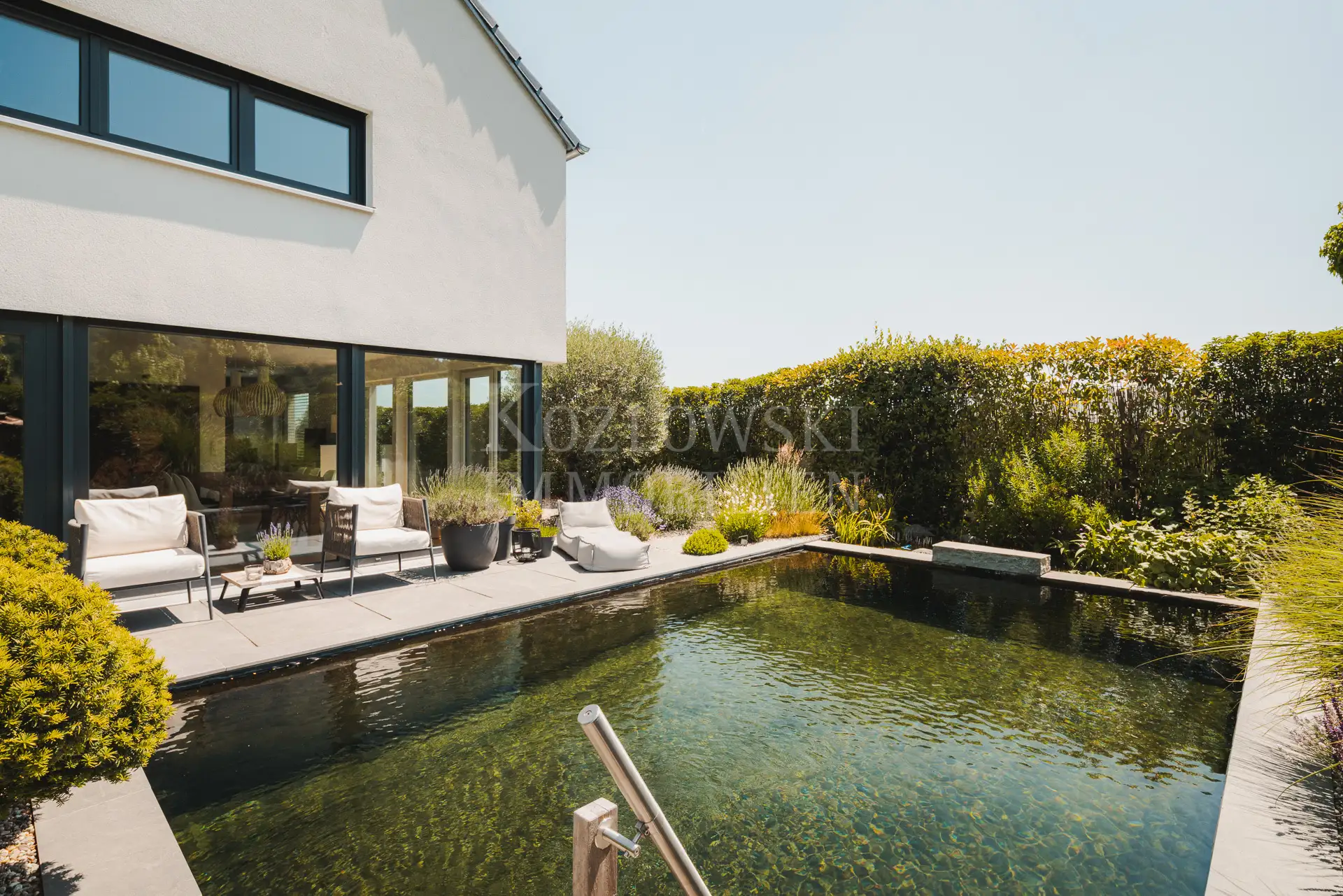 Naturwasser-Pool ( 4 x 7 m)