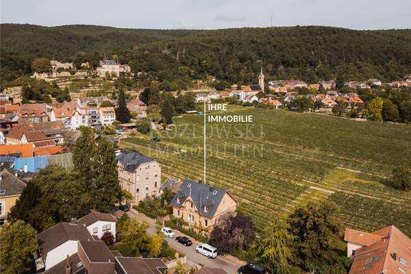 thumbnail von Weinberg-Rarität – Historisches Landhaus mit Panoramablick und Traumgarten!