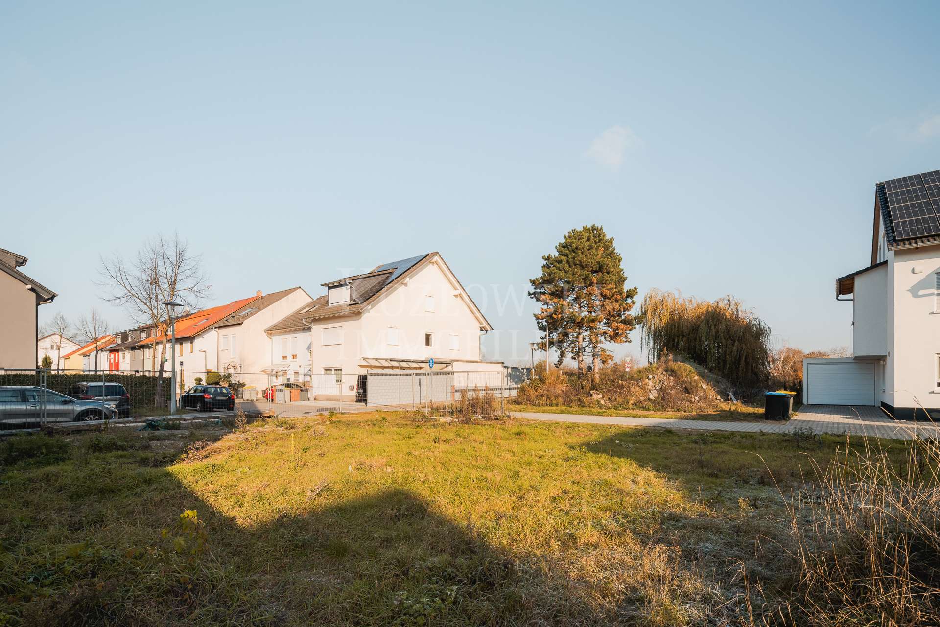 Blick Richtung Feld
