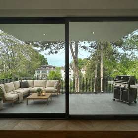 Balkon 13 qm - KI-Staging