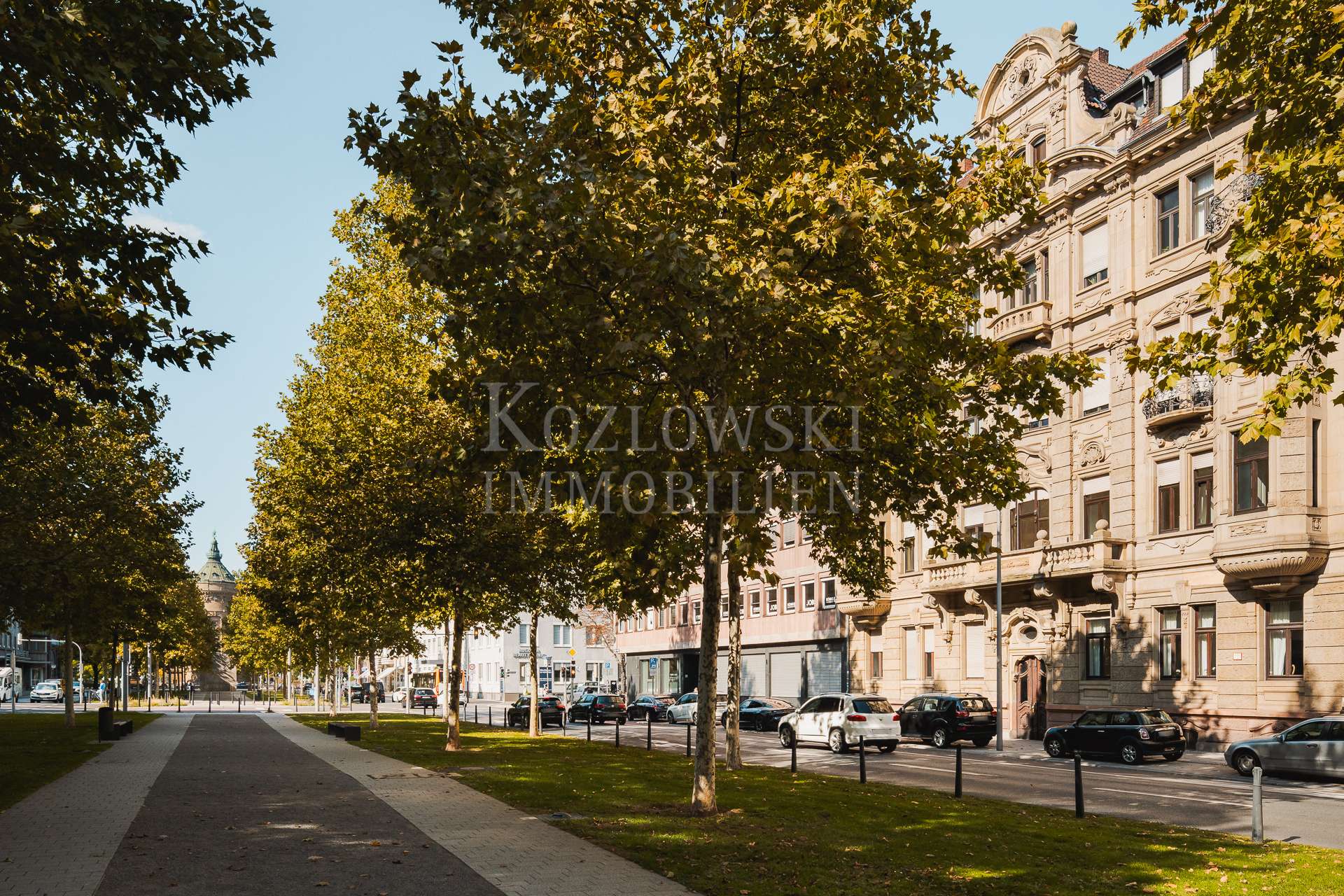 170 m zum Wasserturm