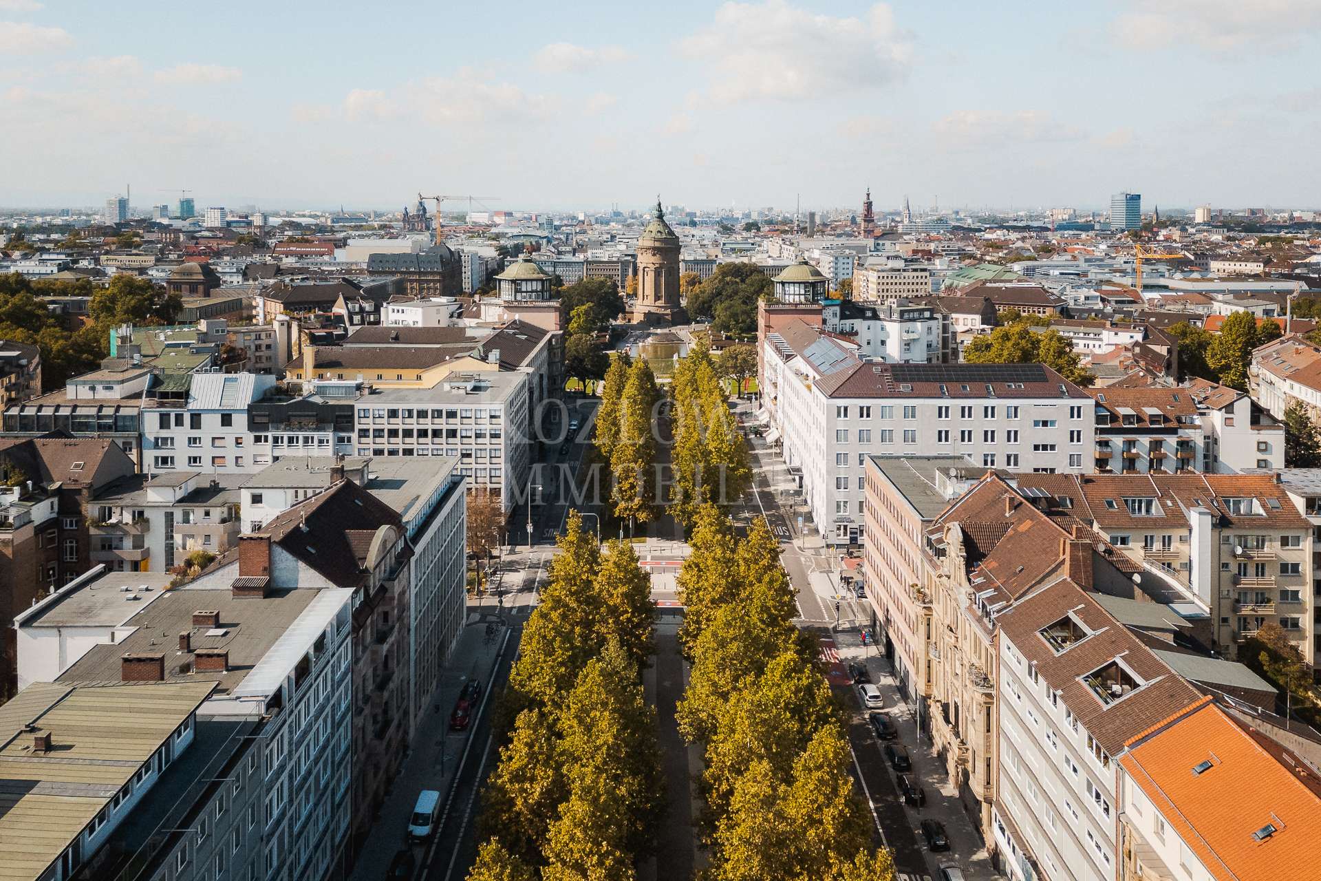 Blick zum Friedrichplatz