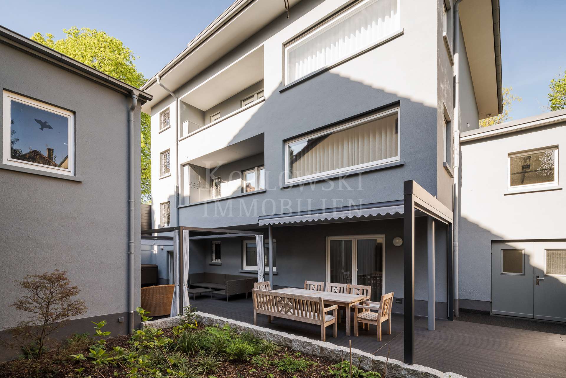 Maisonette - Gartenansicht