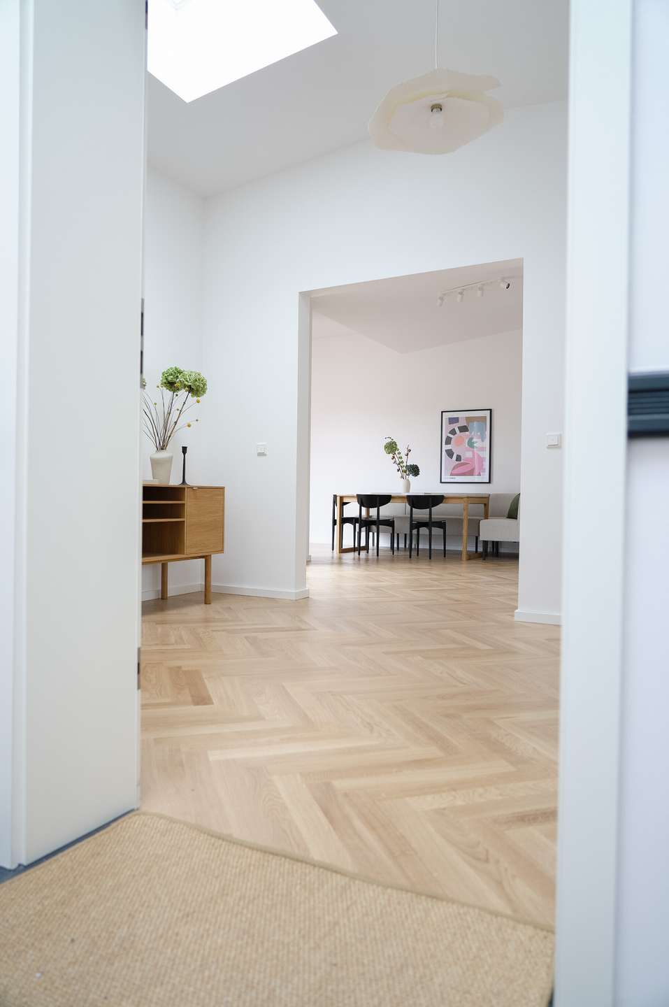 Blick in die Wohnung