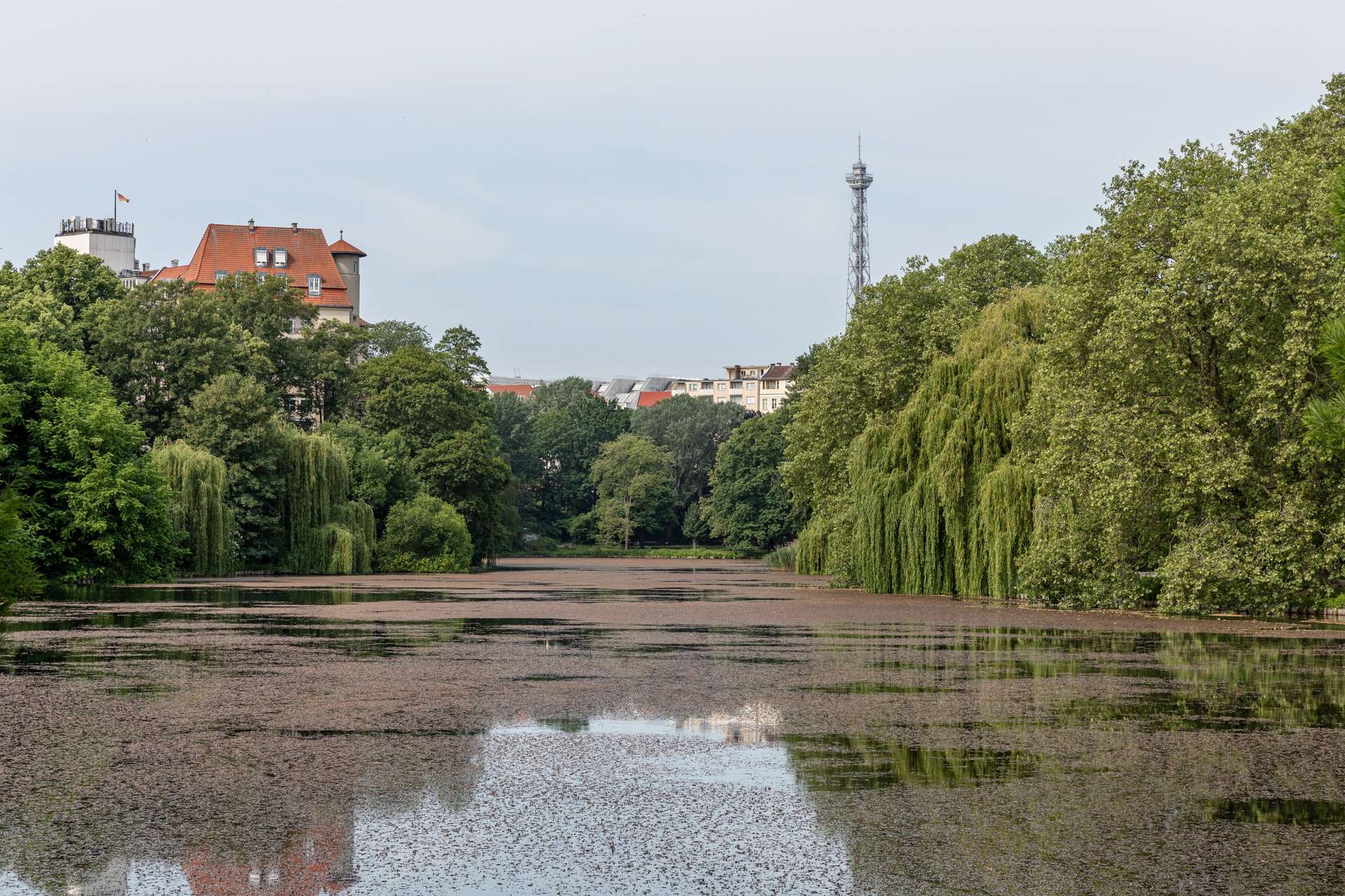 Blick auf den Funkturm Berlin 