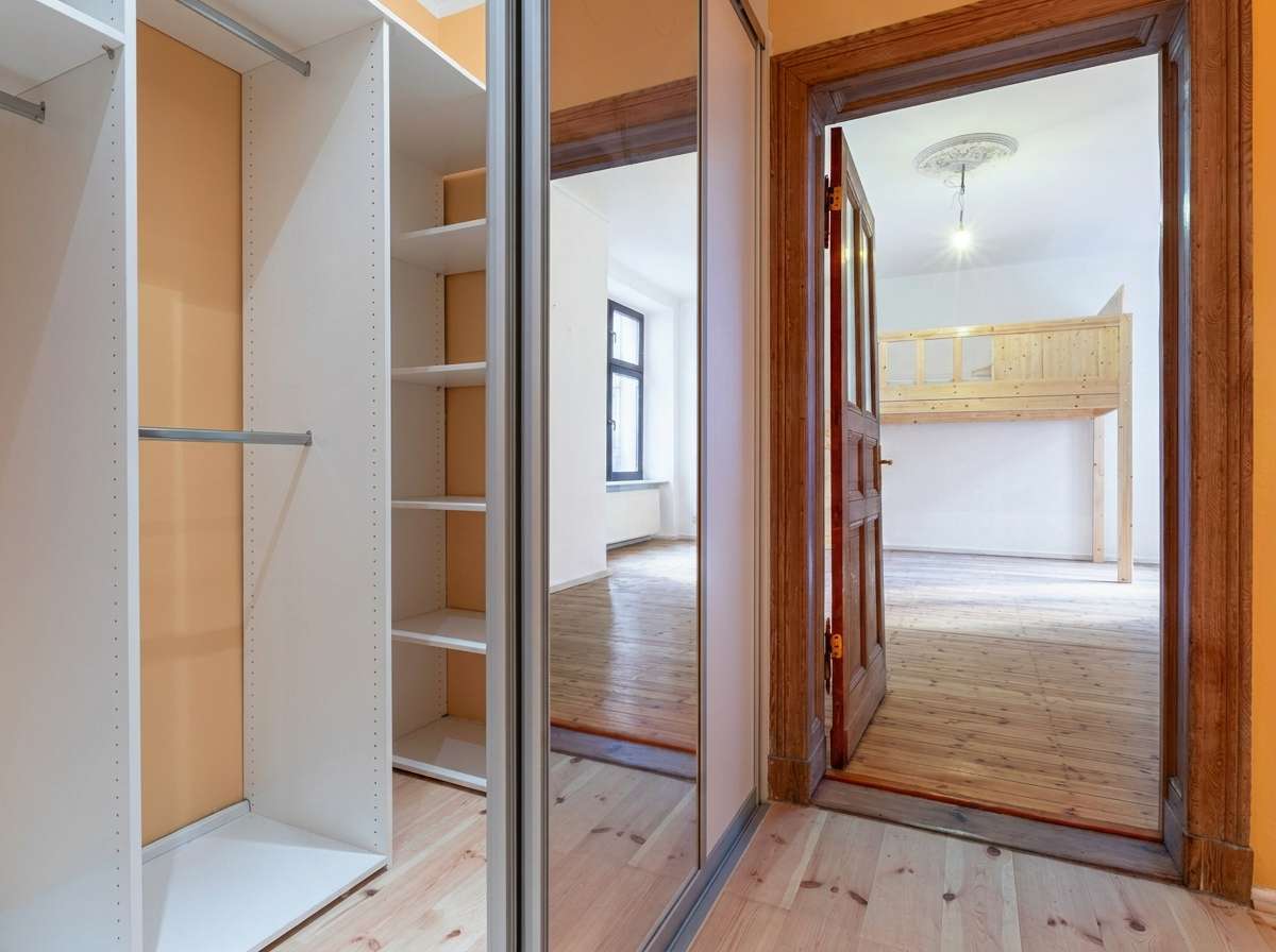 Blick in das Wohnzimmer