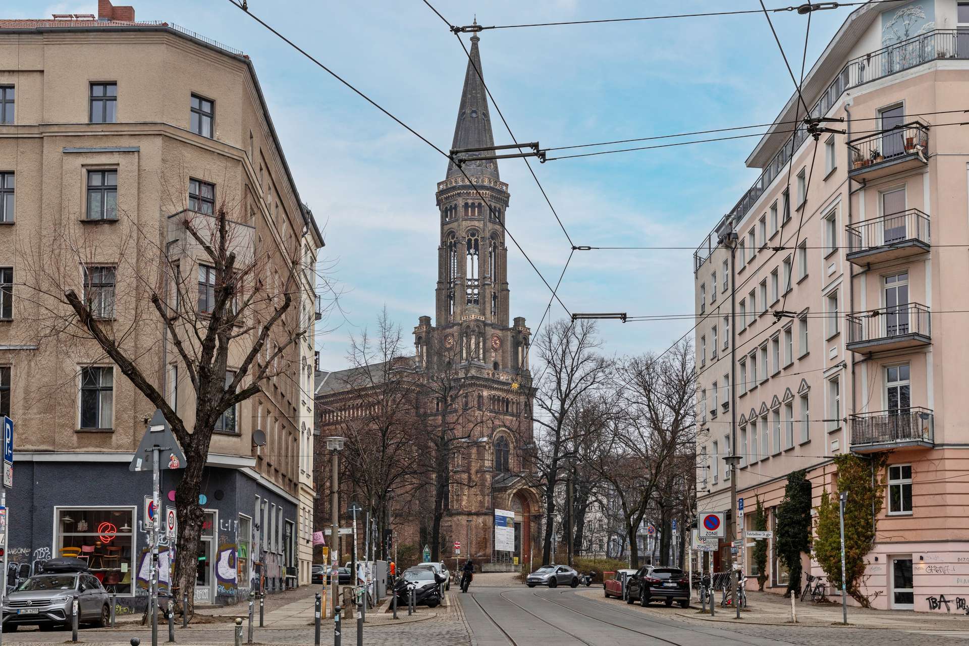 Blick auf die Zionskirche