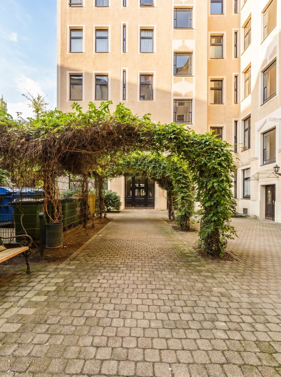 Weg zur Wohnung