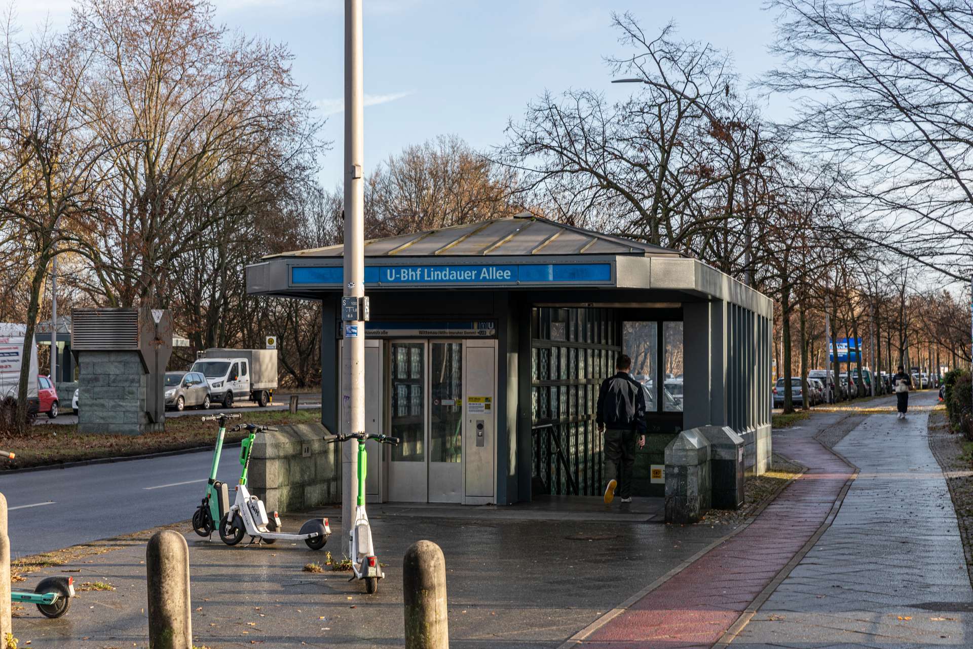 nahe gelegene Station der Linie U8