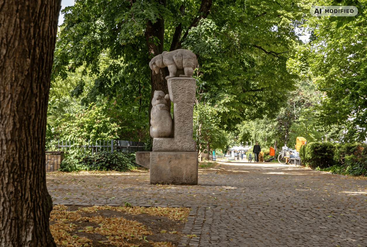 Um die Ecke: Helmholtzplatz