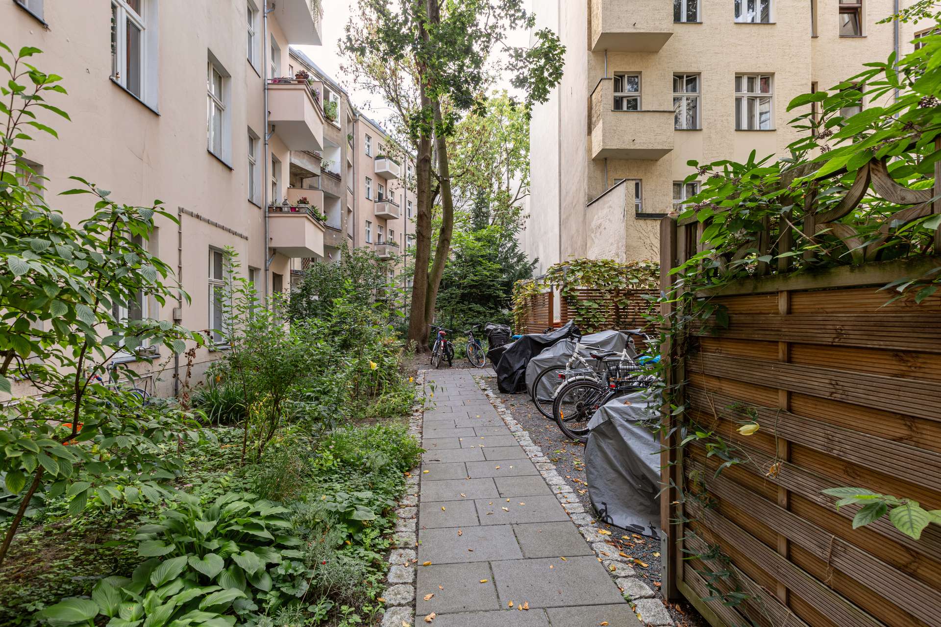 Blick in den Hof