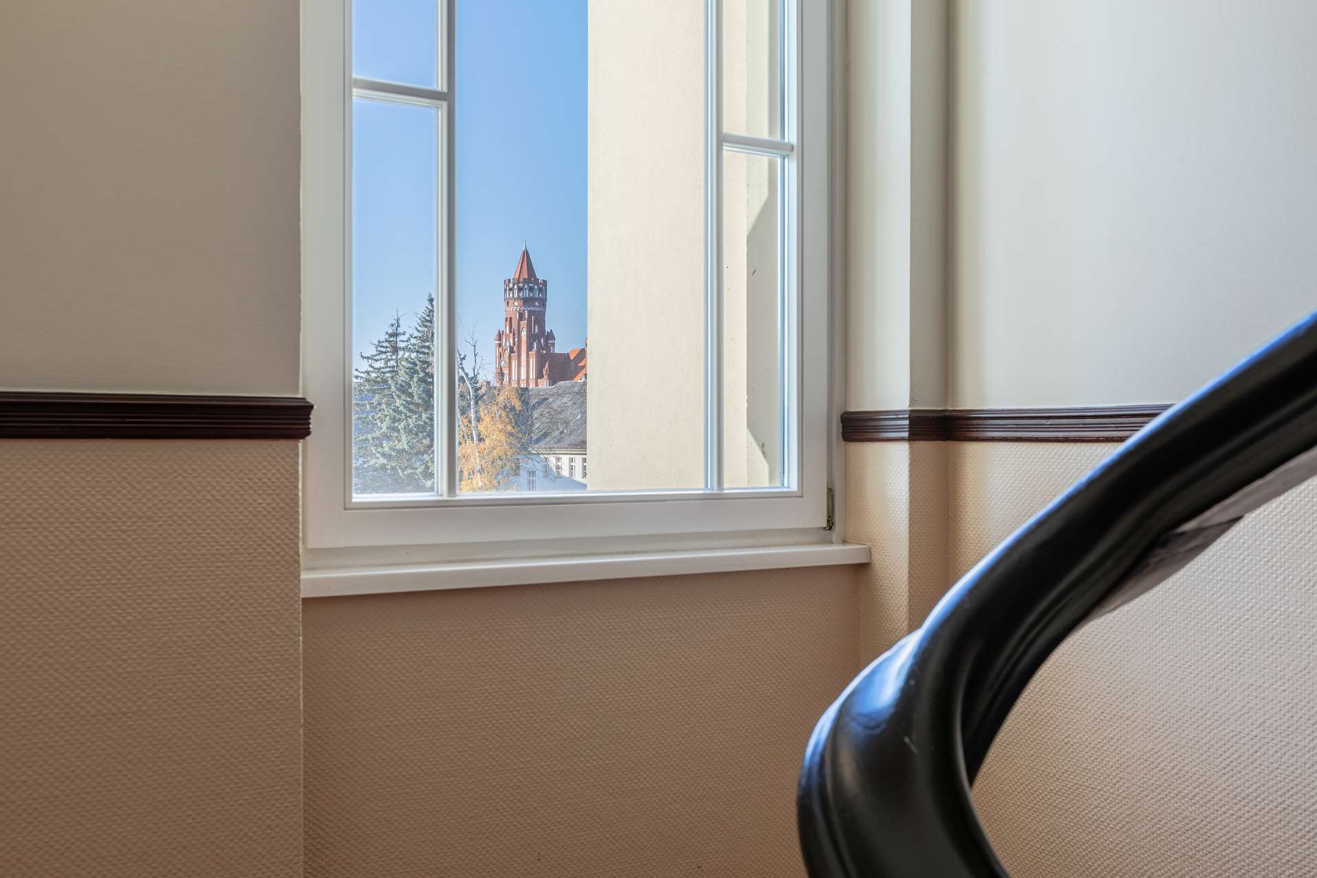  Blick auf das Rathaus Schmagendorf