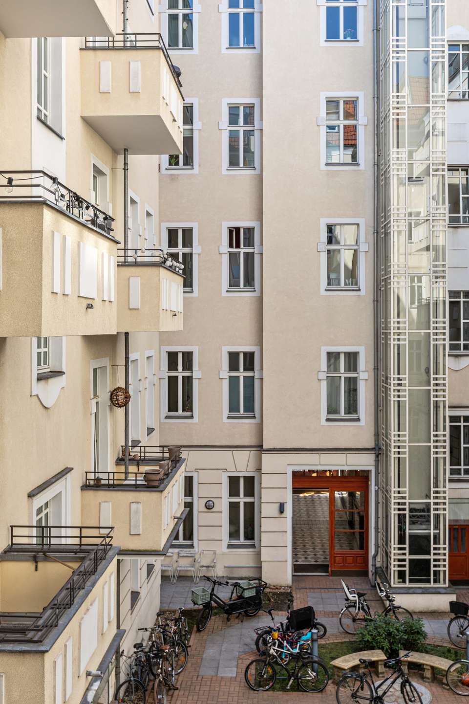 Blick auf Terrasse