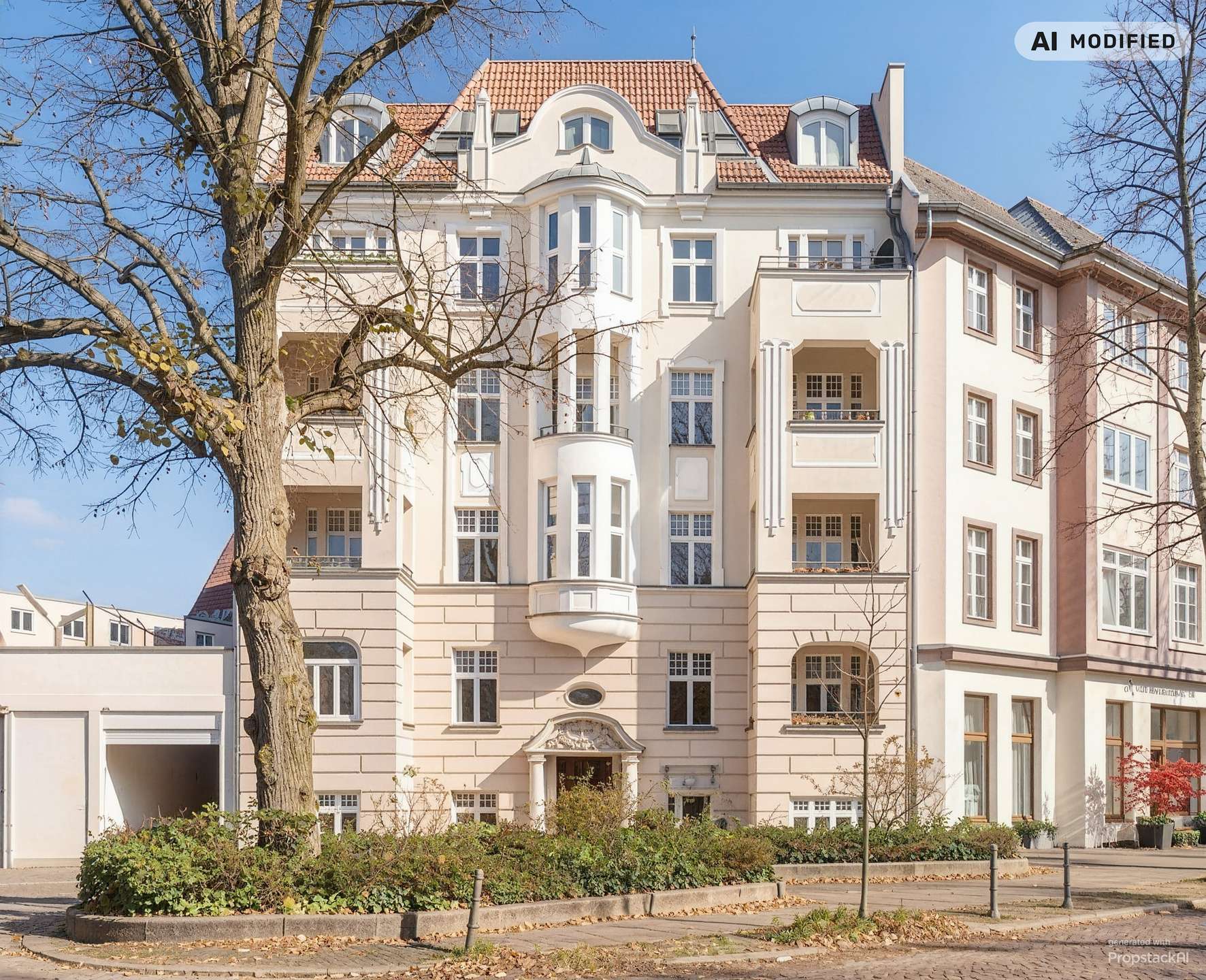 Schöne Fassade