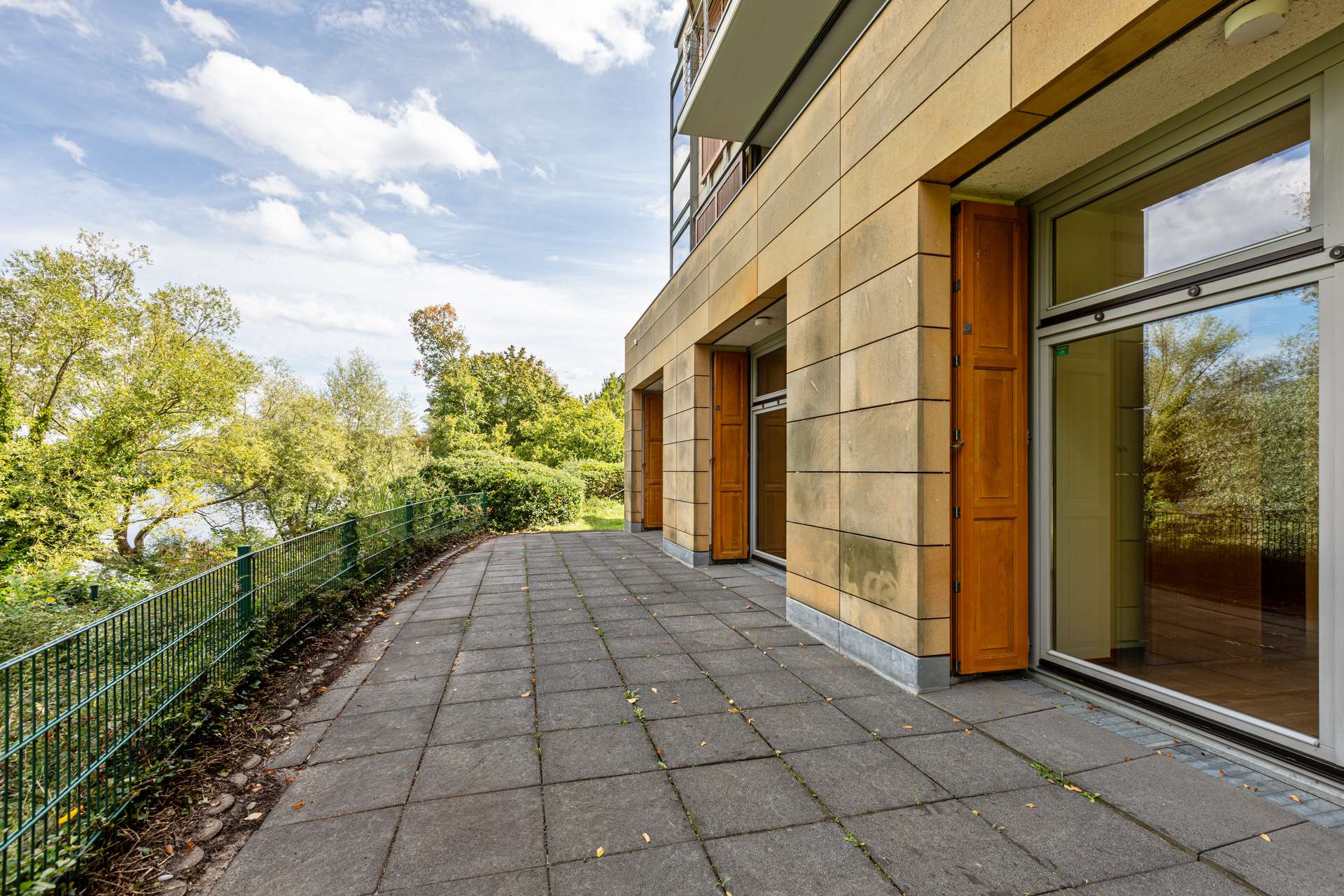 Terrasse, Blick nach Osten