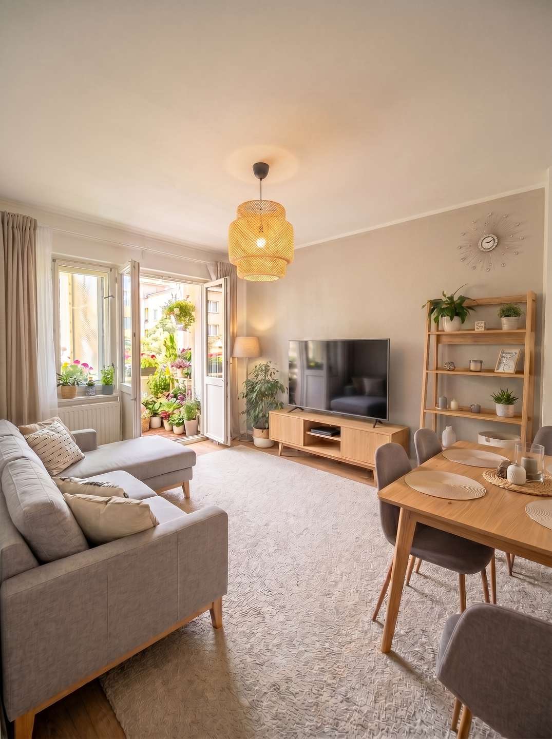 Wohnzimmer (KI-generiert)