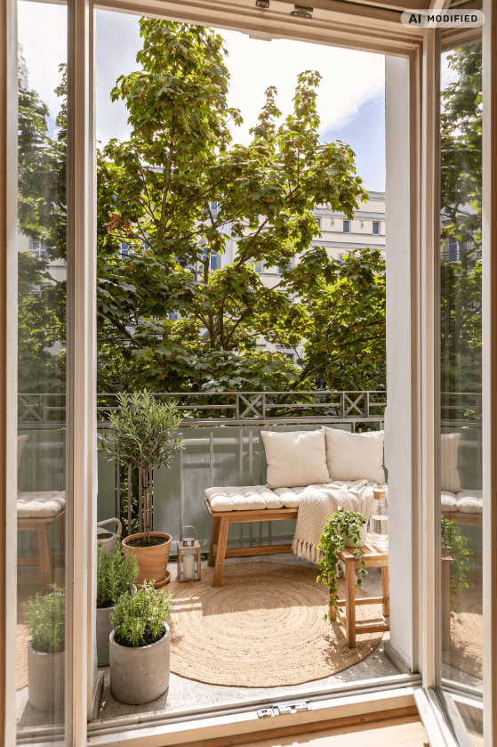 Balkon zum Verweilen...