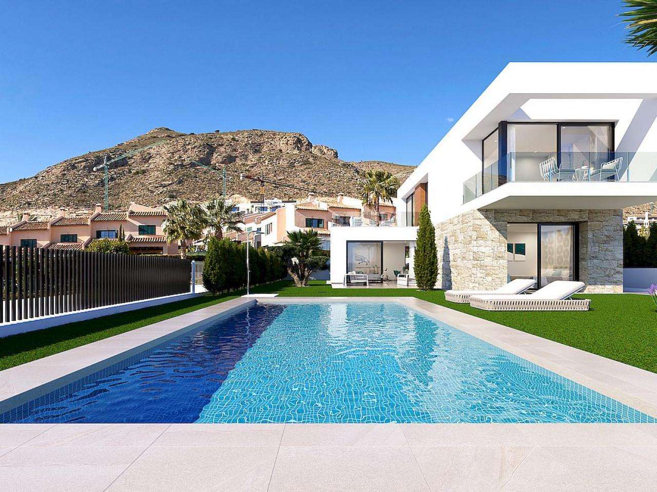 Neubau Villas mit 3 Schlafzimmern und 3 Badezimmern in Benidorm| Ref: MA-2134 – Benidorm