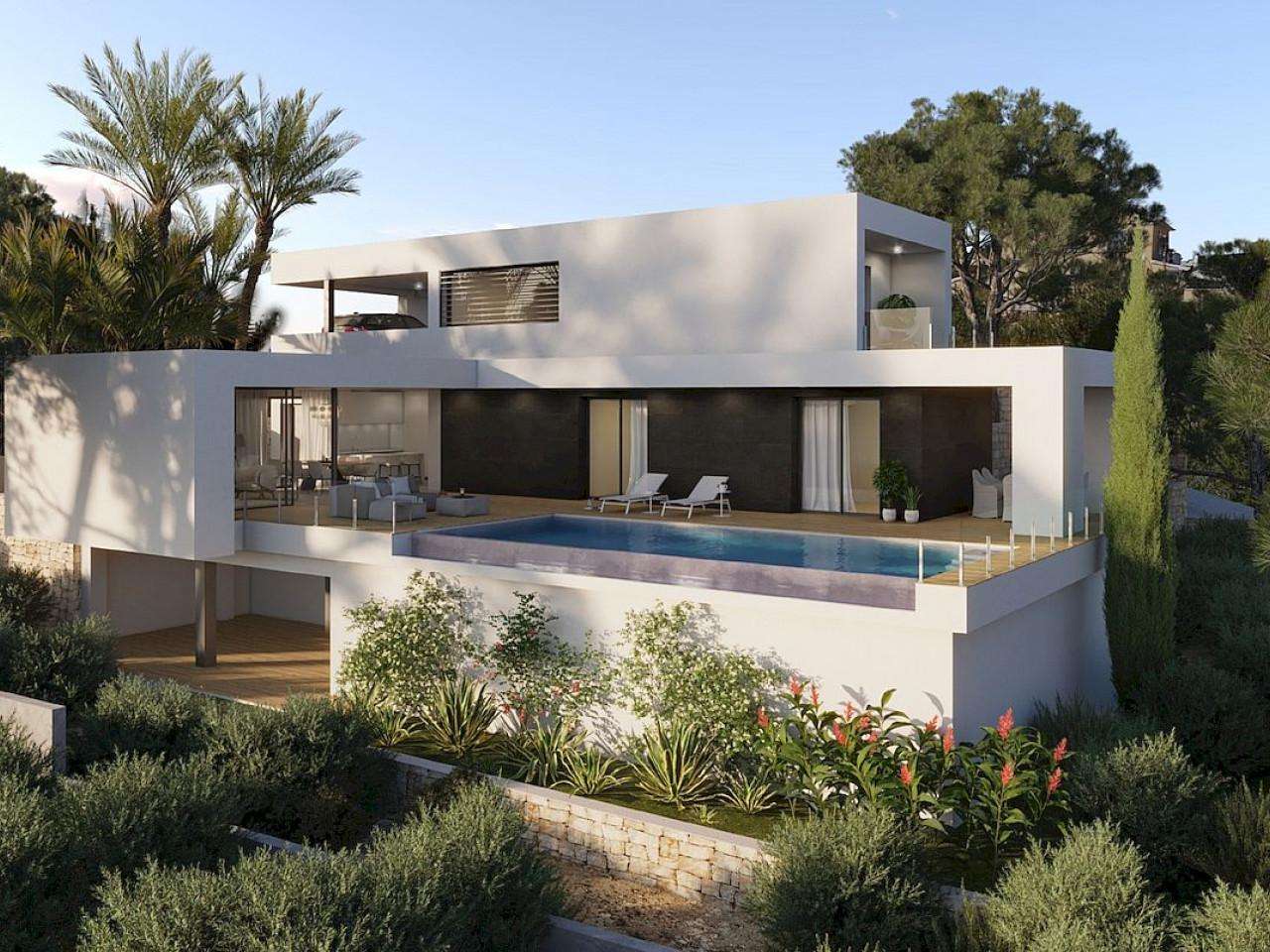 Neubau Villas mit 3 Schlafzimmern und 4 Badezimmern in Benitachell| Ref: MA-1591F – Benitachell