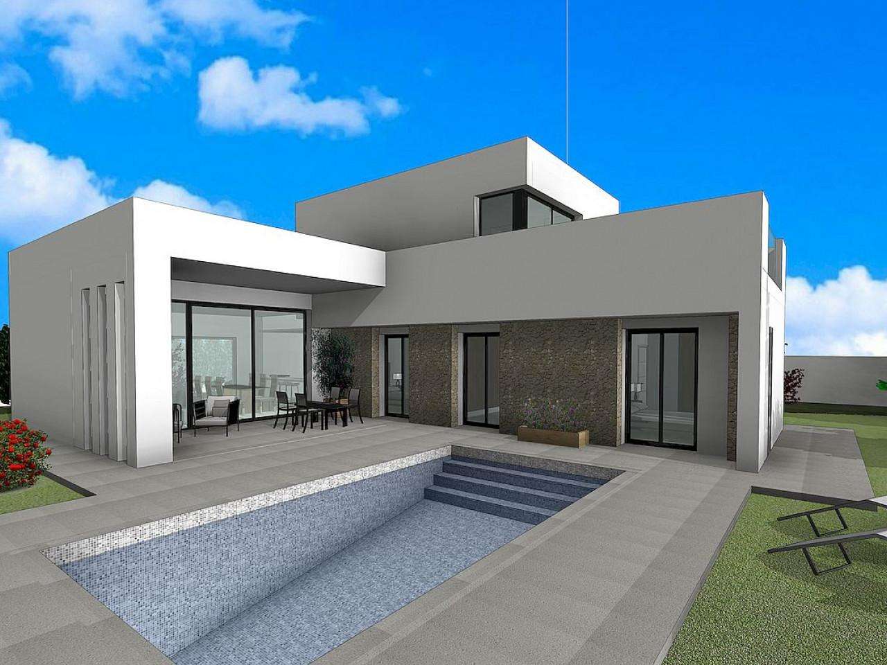 Neubau Villas mit 3 Schlafzimmern und 3 Badezimmern in Pinoso| Ref: MA-1983 – Pinoso