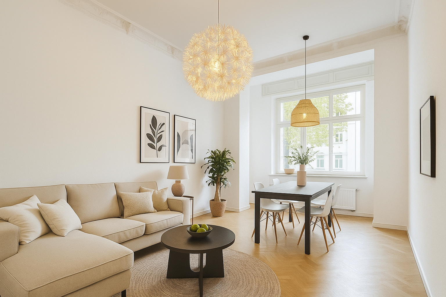 Große Erdgeschosswohnung mit 3 Zimmern im Winskiez (Prenzlauer Berg) – Berlin