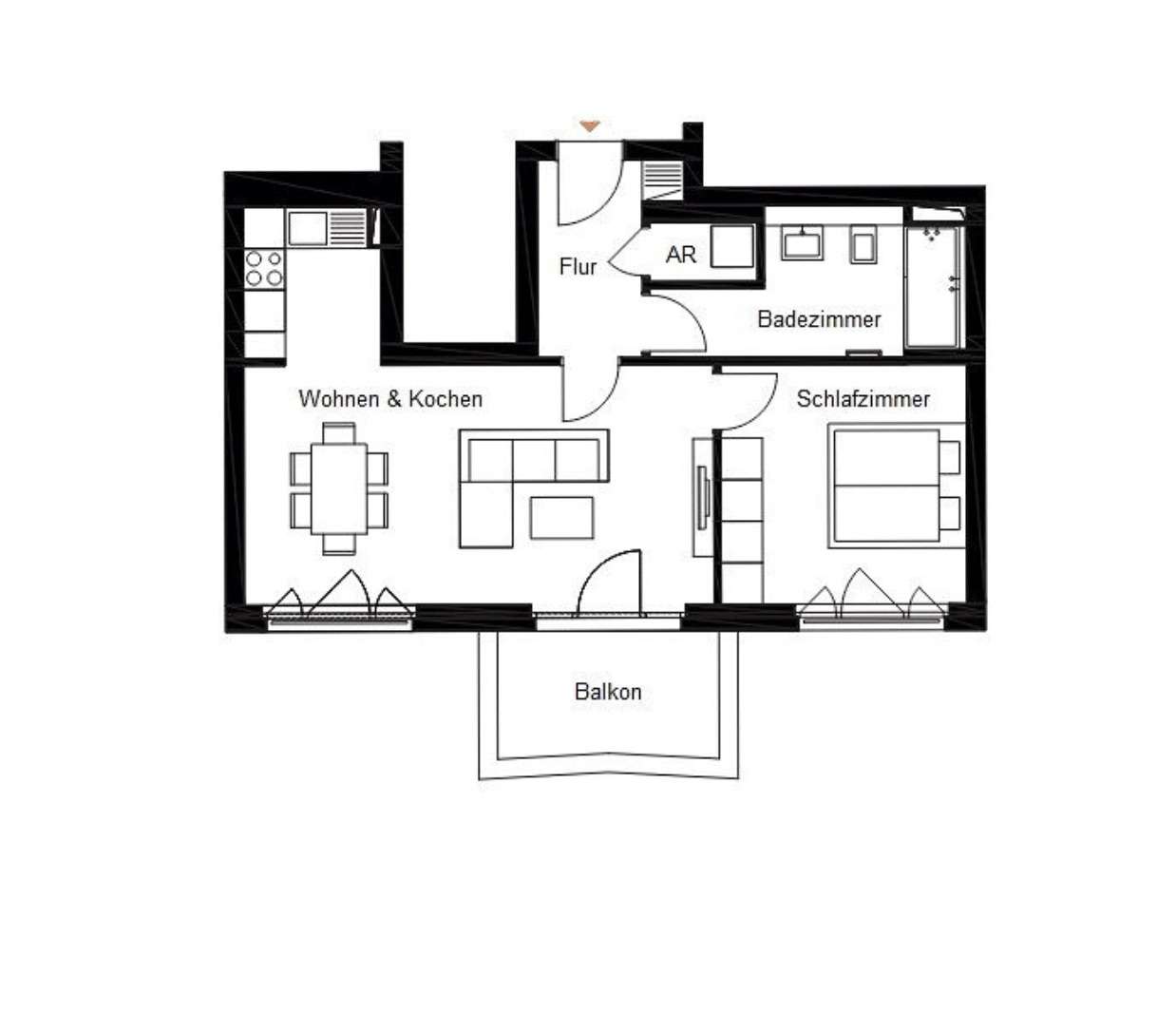 Einziehen & Wohlfühlen: Moderne 2-Zimmer-Neubauwohnung im 3. OG in Berlin-Wilmersdorf – Berlin