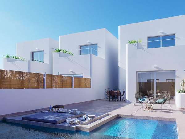 Neubau Villas mit 3 Schlafzimmern und 2 Badezimmern in Los Alcazares| Ref: MA-1992B