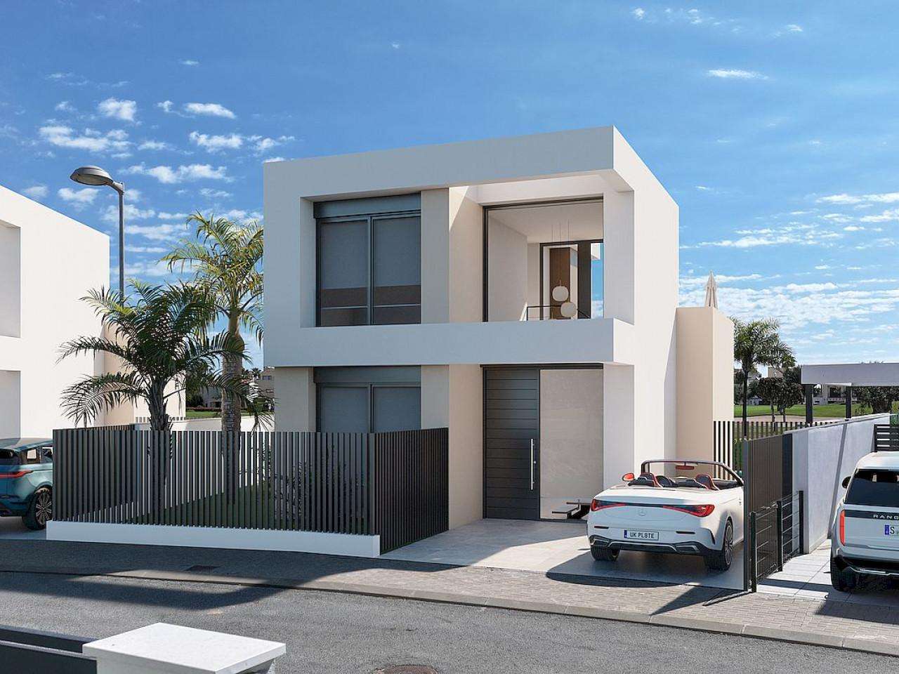 Neubau Villas mit 3 Schlafzimmern und 3 Badezimmern in San Javier| Ref: MA-2330 – San javier