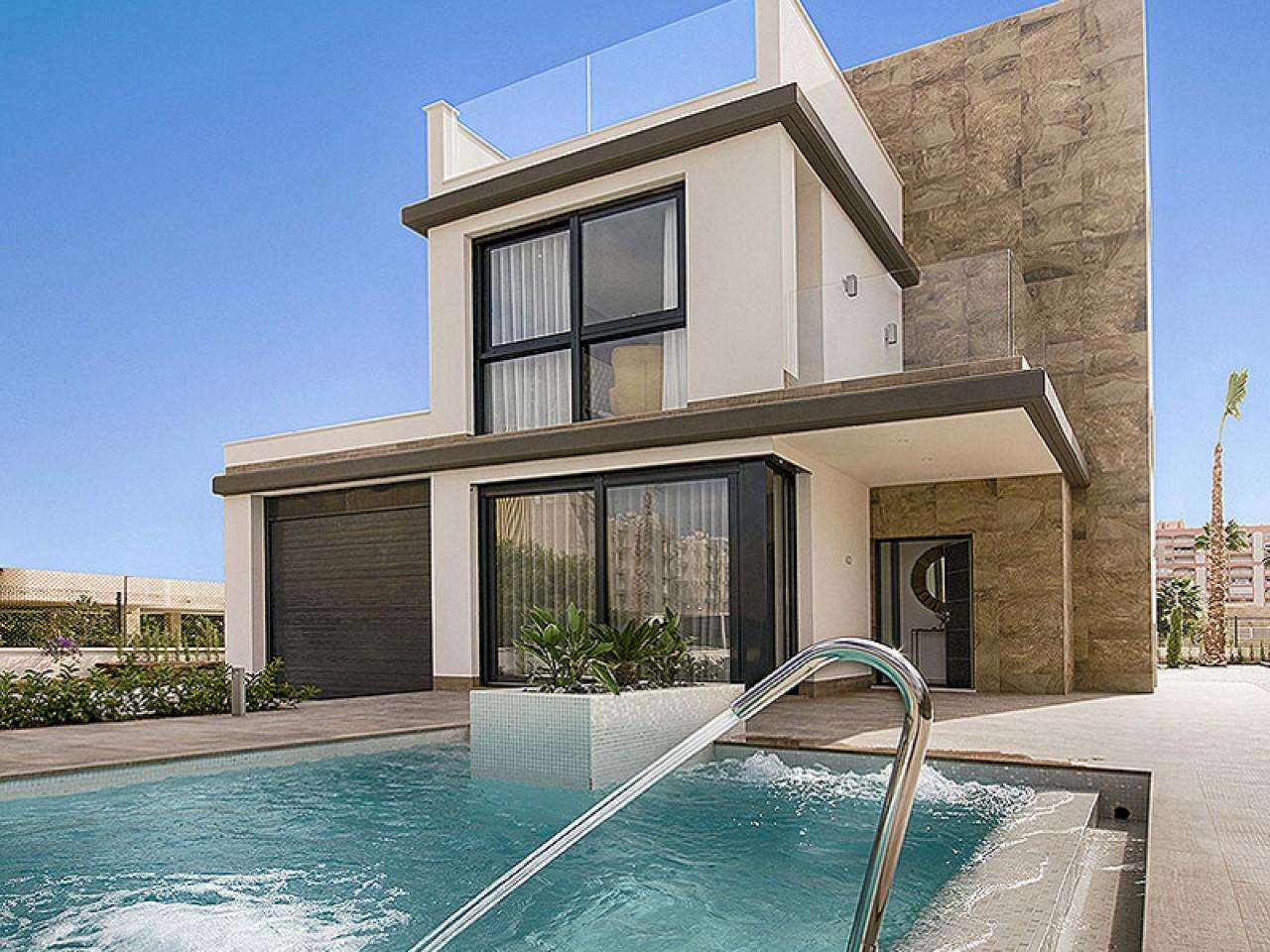 Neubau Villas mit 3 Schlafzimmern und 3 Badezimmern in La Manga| Ref: MA-1030B – La manga