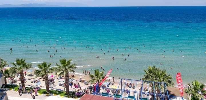 PENSION-APART HOTEL in KUSADASI/AYDIN Kadinlar Denizi LADIES BEACH 50 m. zum Strand, tolle Terrasse! – Aydın