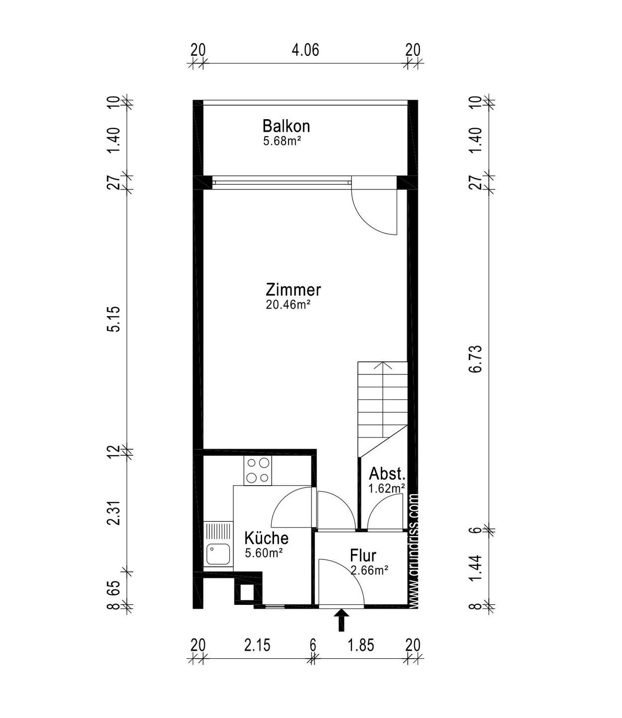 Liebhaberobjekt: Maisonettewohnung im 2. und 3. Obergeschoss – Berlin