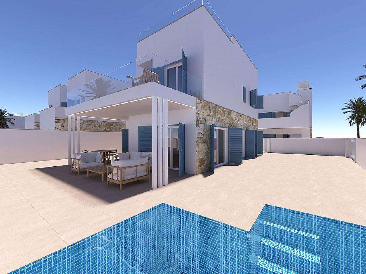 Neubau Villas mit 4 Schlafzimmern und 3 Badezimmern in Torre de la Horadada| Ref: MA-2119D – Torre de la horadada