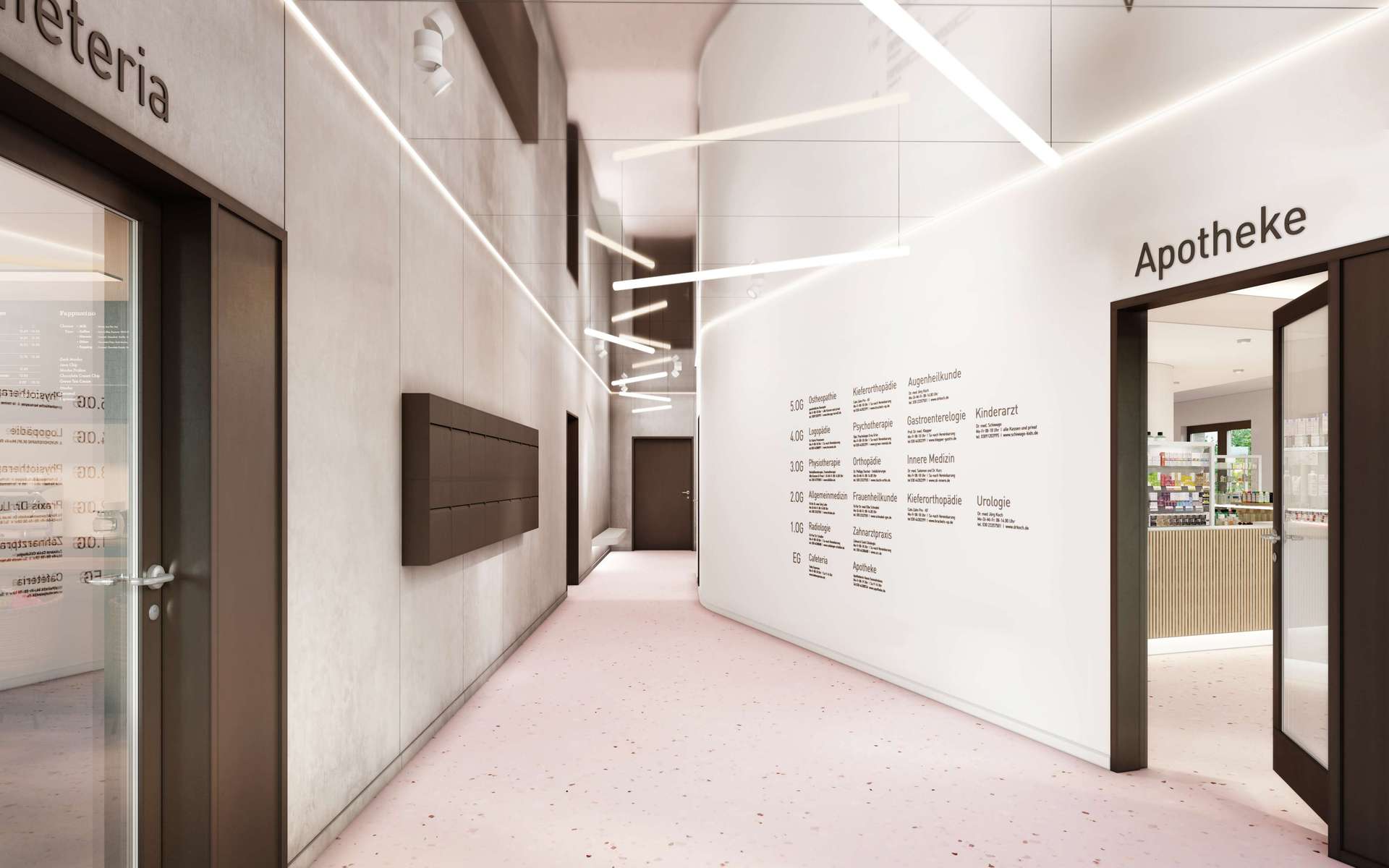 Private Praxisräume im modernen Ärztehaus zu vermieten – Berlin