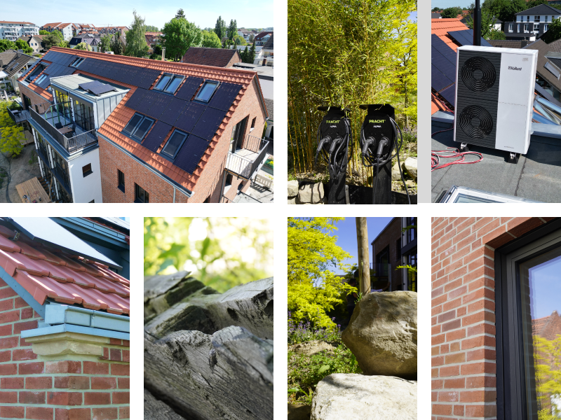 Moderne Erdgeschosswohnung mit Terrasse und Gartenstück für Singles oder Paare – Laatzen