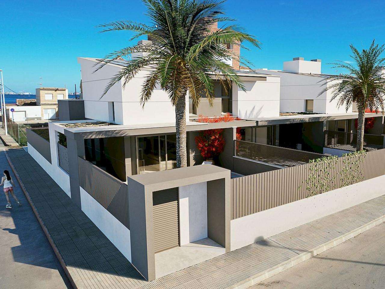 Neubau Villas mit 3 Schlafzimmern und 3 Badezimmern in La Manga| Ref: MA-2089 – La manga