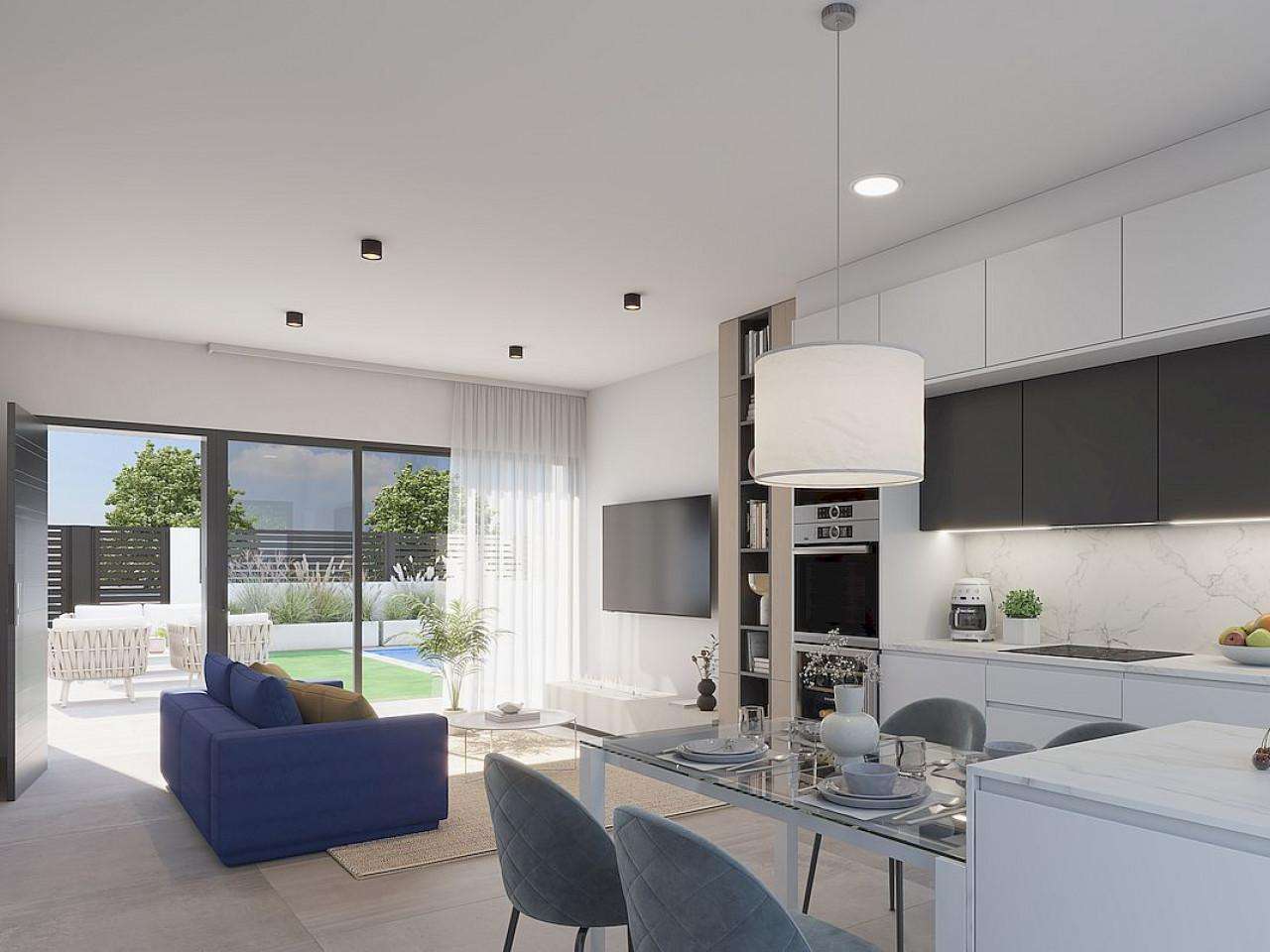 Neubau Villas mit 3 Schlafzimmern und 3 Badezimmern in Los Alcazares| Ref: MA-2114 – Los alcazares
