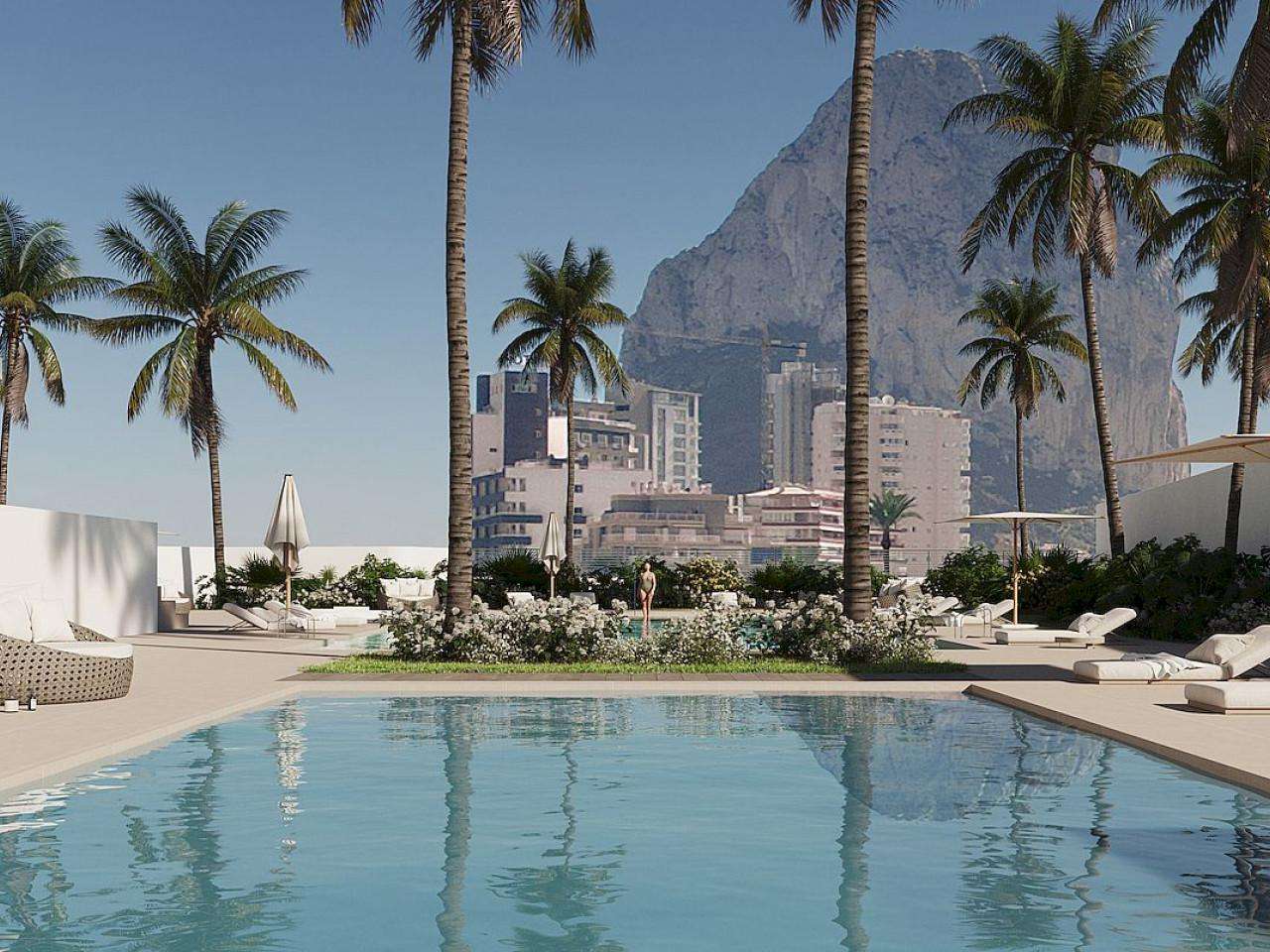 Neubau Apartments mit 2 Schlafzimmern und 2 Badezimmern in Calpe| Ref: MA-2278 – Calpe