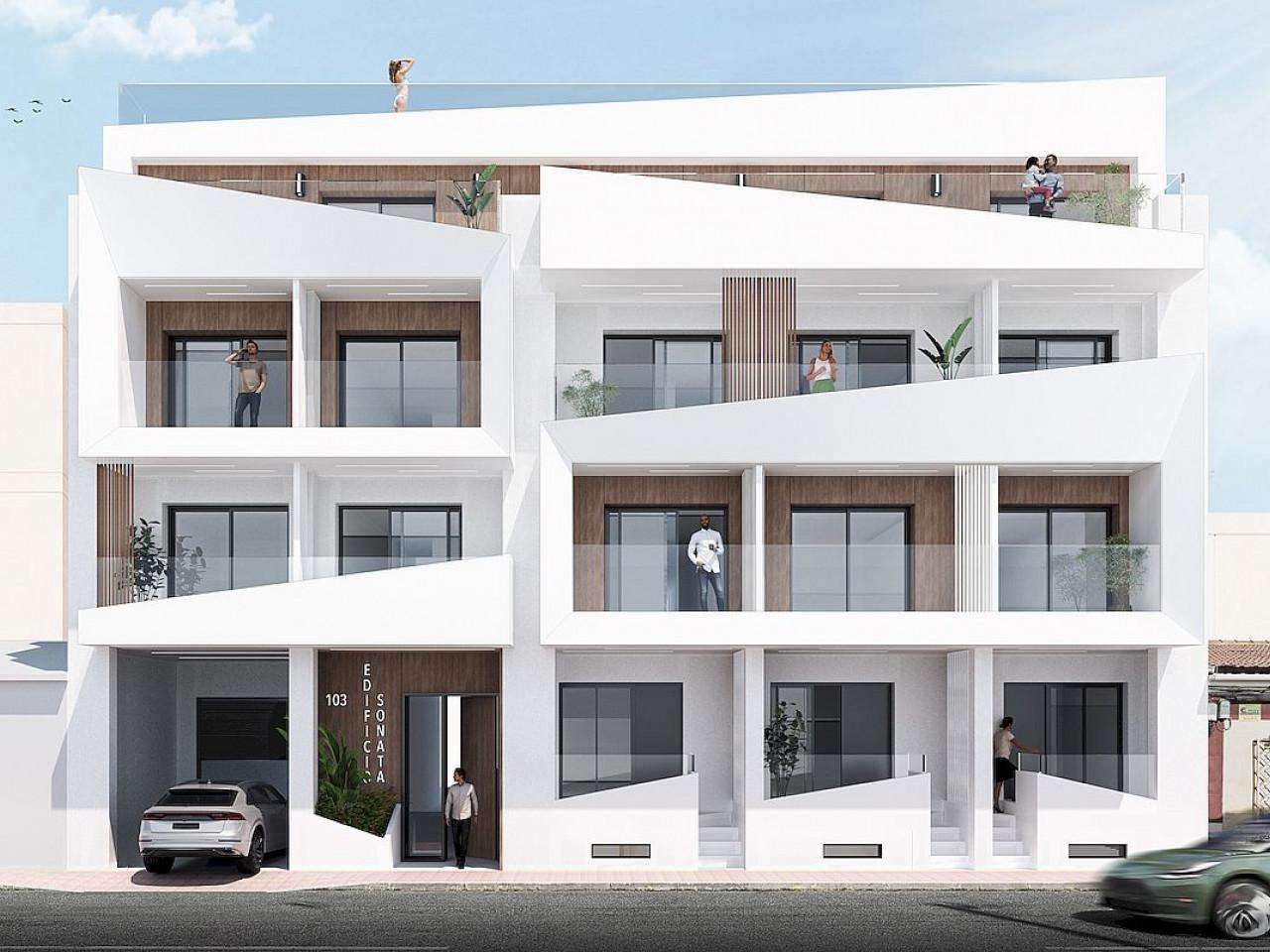 Neubau Penthaus mit 1 Schlafzimmer und 1 Badezimmer in Torrevieja| Ref: MA-2337D – Torrevieja