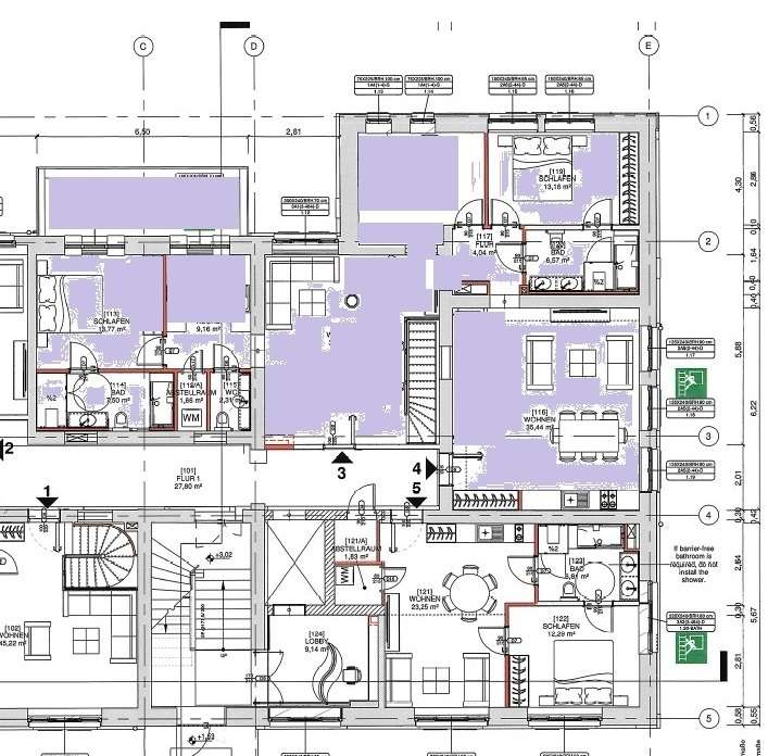 Exklusive, barrierefreie Altbau-Etagenwohnung mit Balkon in Dahlem – Erstbezug nach Sanierung! – Berlin